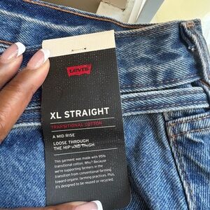 Levi's Women's Classic Blue Straight Leg Jeans